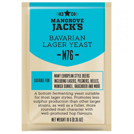 MJ M76 Bavarian Lager Yeast 10 g